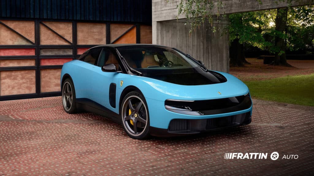articolo blog ferrari elettrica luce